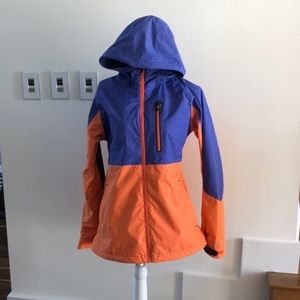 BURTON WOMENS PROCESS SOFT SHELL HOODED SIZE MEDIUM